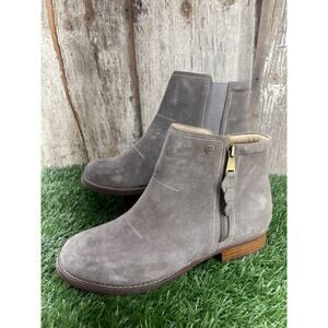Spenco Ivy Suede Ankle Boot Dove Gray Women's 9